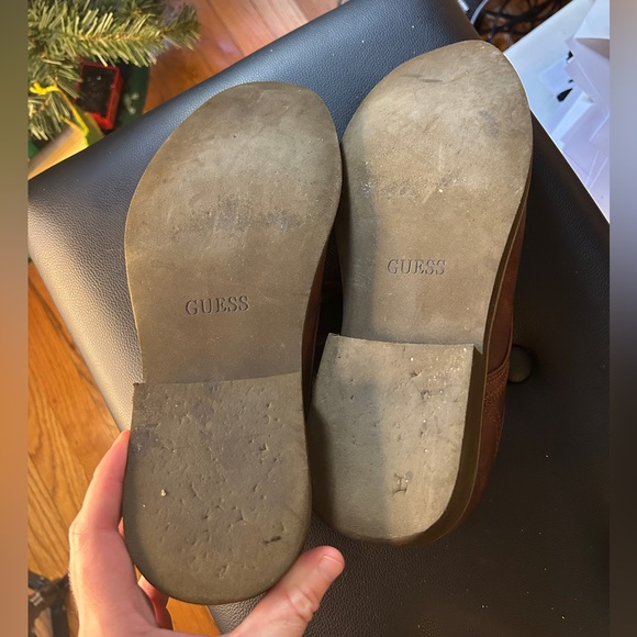 Guess Dress Shoes Brown Mens 9